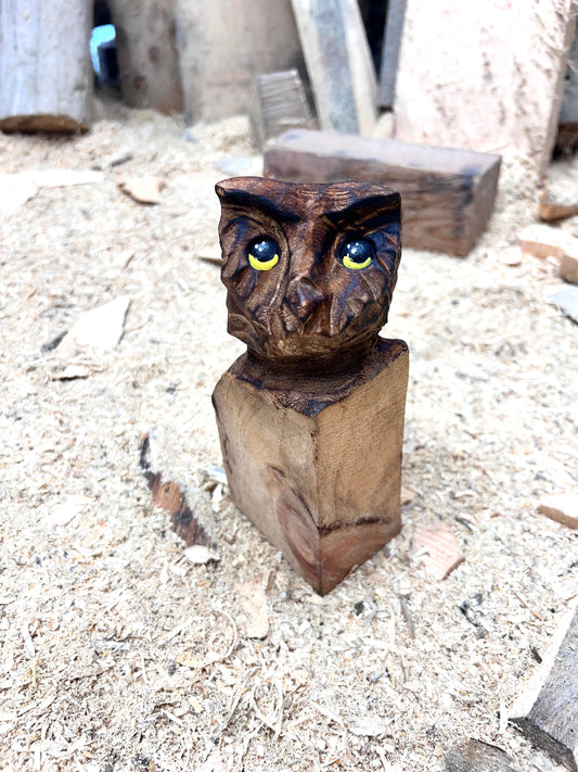 Little carved Owl
