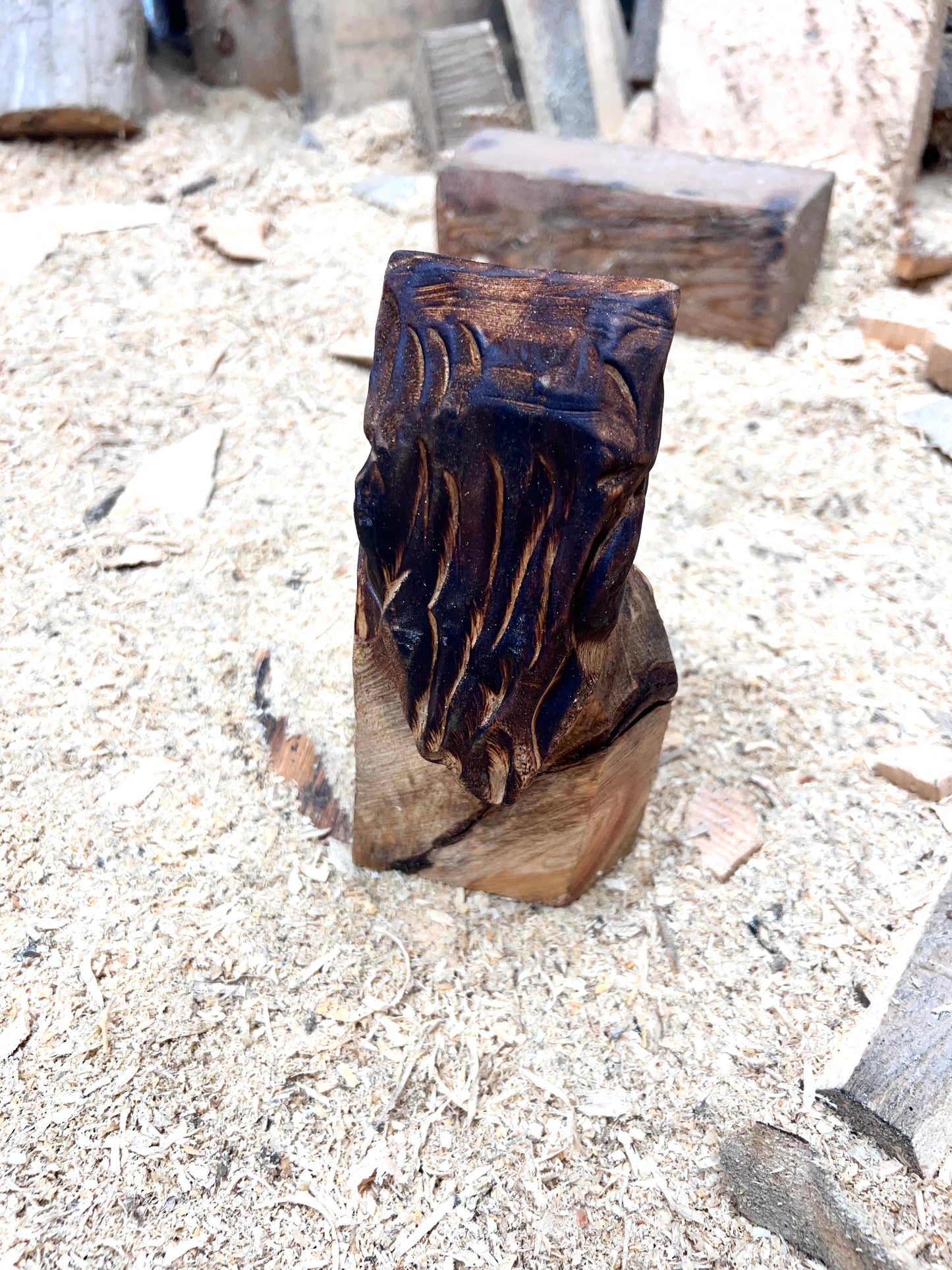 Little carved Owl